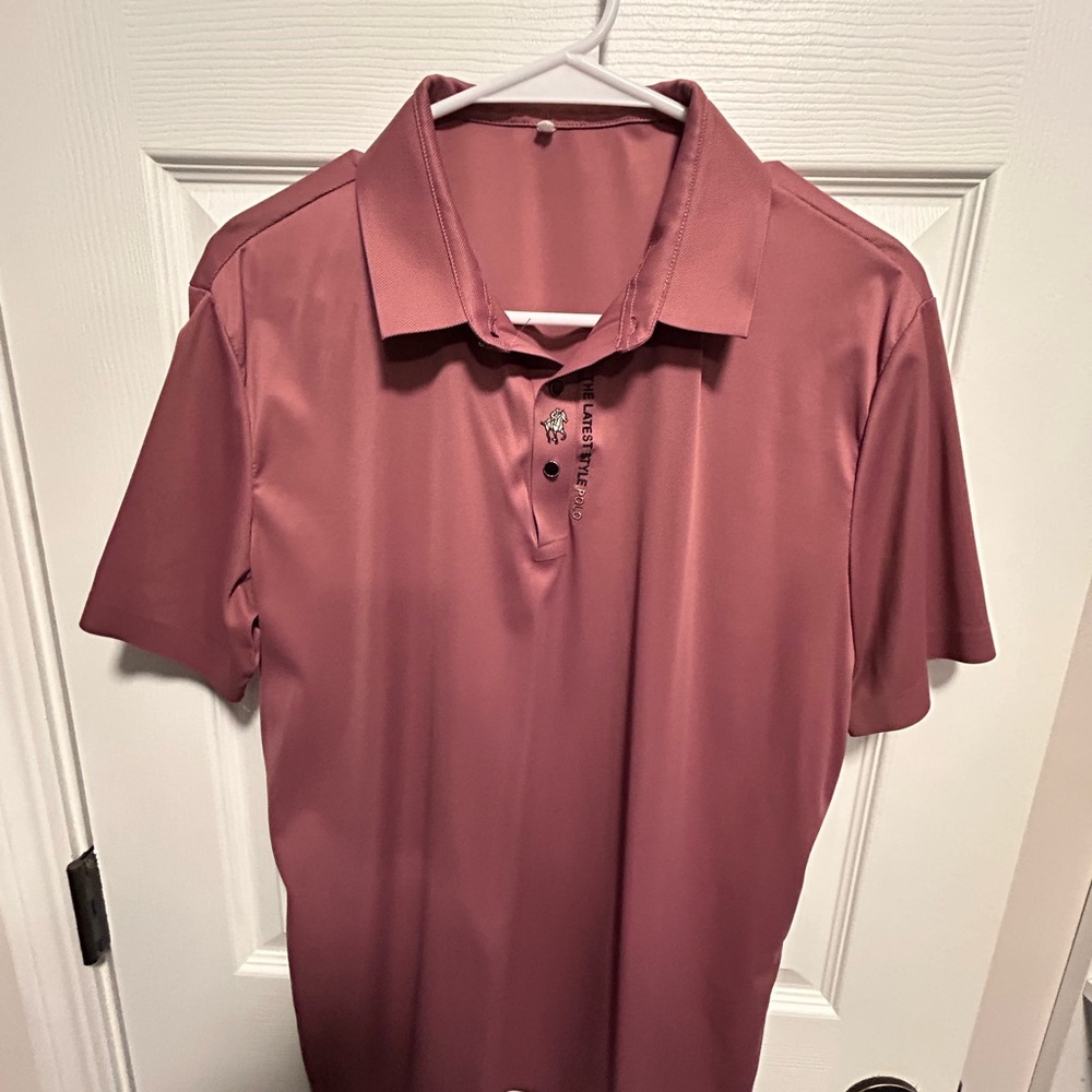 Men's Maroon Polo Shirt